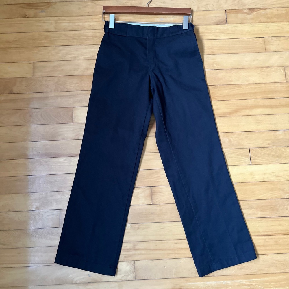 Dickies 874 Original Fit Straight Leg Work Pants Navy Blue 28x30